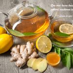 Infuzie de ghimbir cu lămâie
