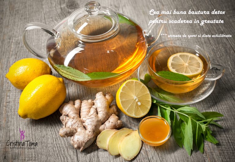 Infuzie de ghimbir cu lămâie